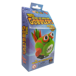 WizzWorx Make Your Own Wind-Up Walking Gobblers - Green