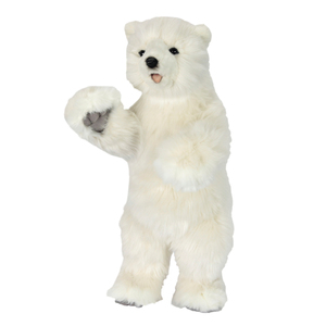 hansa Polar Cub on 2 Feet 14 Inch Plush