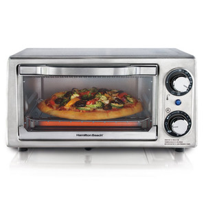 Stainless Steel 4 Slice Toaster Oven