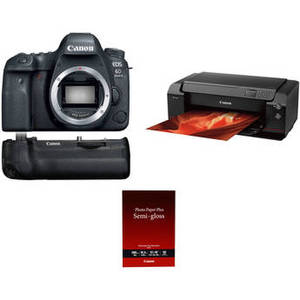 EOS 6D Mark II Camera Body with PRO-1000 Inkjet Printer Kit
