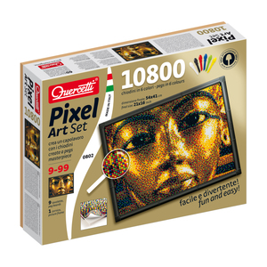 Quercetti King Tut Pixel Art Set: 10800 Pcs