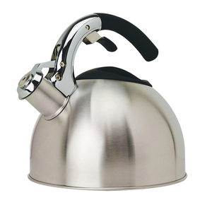 3 Qt Soft Grip Stainless Steel Whistling Kettle
