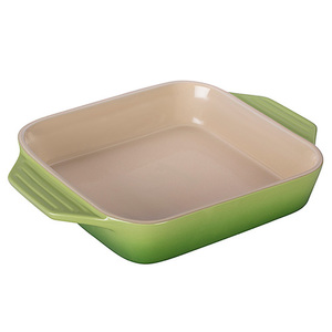 2.2Qt. Stoneware Square Dish Palm