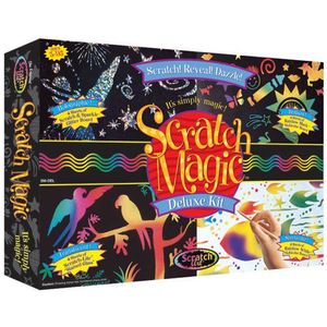 Melissa & Doug Scratch Magic Deluxe Kit (Smdel)