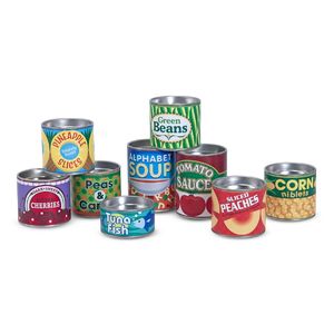 Melissa & Doug Let's Play House: Grocery Cans