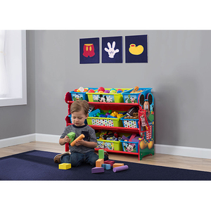 Mickey Mouse Plastic 9-Bin Organizer