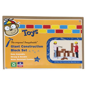 Smart Monkey Toys Imagibricks Giant Building Construction Blocks 24/Set