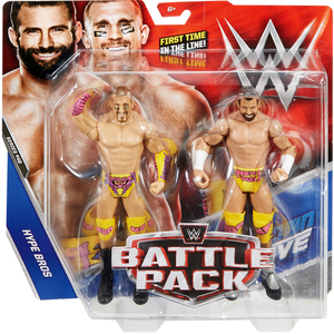 WWE Mojo Rawley & Zack Ryder (Hype Bros) - Battle Packs 48 Toy Wrestling Action Figures