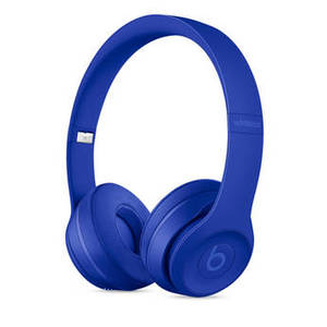 Neighborhood Collection Beats Solo3 Wireless On-Ear Headphones (Break Blue)