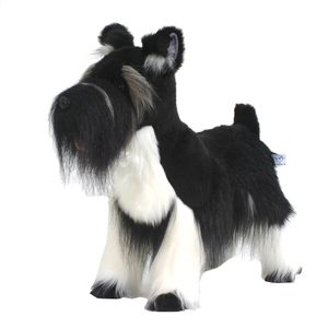 hansa Mini Black Schnauzer 18 Inch Plush