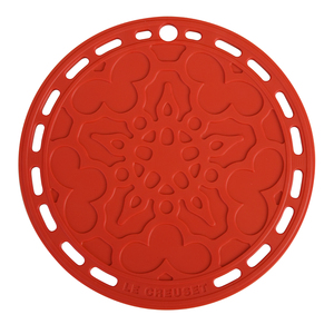 Silicone French Trivet Cherry
