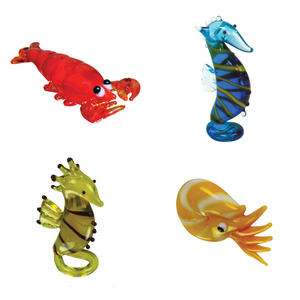 Brainstorm Products Looking Glass Creatures of the Sea Miniature Figures