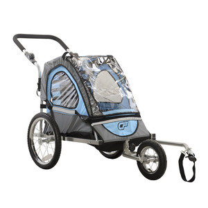 Cycle Force Group C12 Single Child 2-In-1 Bicycle Trailer & Jogger