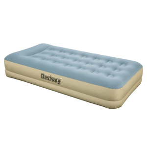 Bestway 13 Inch Twin Fortech Airbed with Built in AC Pump