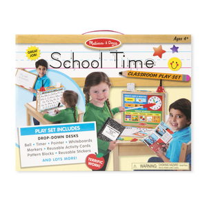 Melissa & Doug School Time! Classroom Play Set
