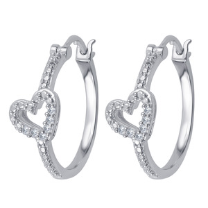 Silver Earring 0.096 cts