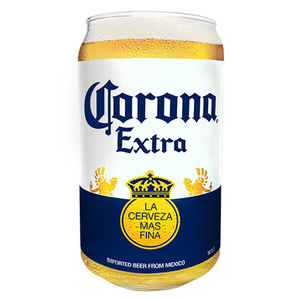 16oz Corona Extra Can Glass Set of 4