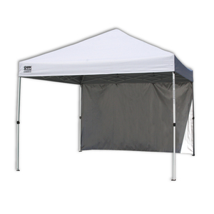 Quik Shade Commercial 10' x 10' Instant Canopy with Wall Panel - White