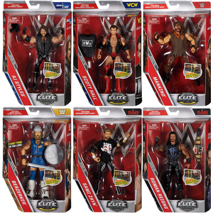 WWE Elite 51 - Complete Set of 6 Toy Wrestling Action Figures