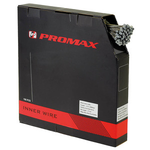 Promax 1.5 mm x 2000 mm Stainless Greased Inner Cables for Brakes (Standard Nipple)