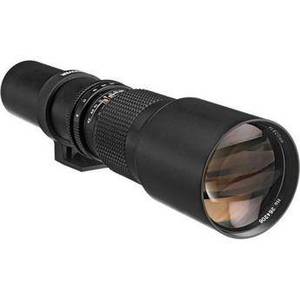 500mm f/8 Manual Focus Telephoto T-Mount Lens