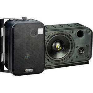 PDMN58 6.5" 2-Way Bass Reflex Mini Monitor/Bookshelf Speakers (Pair)