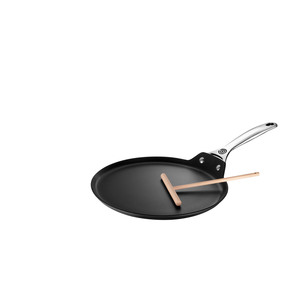 11" Toughened Nonstick Crepe Pan w/ Rateau