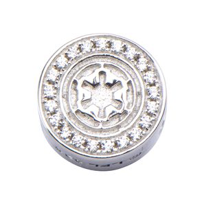 Star Wars Women's 925 Sterling Silver Gem Galactic Empire Bead Charm