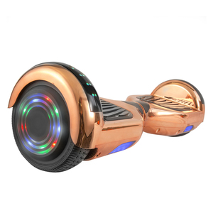 AOB Hoverboard in Rose Gold Chrome with Bluetooth Speakers