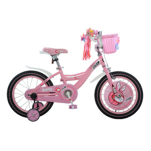 Stitch Bunny Girl's Bike, 16 inch wheels, 9 inch frame, Pink/White