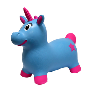 MegaFun USA JumPets Bouncer - Luna the Unicorn (Blue)