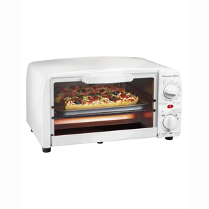 4 Slice Toaster Oven White