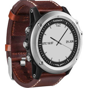D2 Bravo GPS Aviator Navigation Watch (Brown Leather Band)