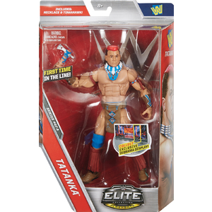 WWE Tatanka -  Elite 47 Toy Wrestling Action Figure