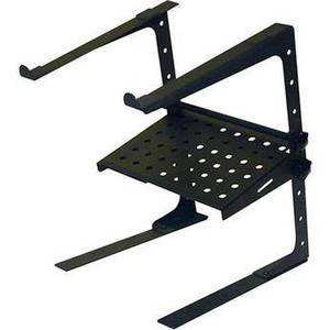 Laptop Stand with Interface Tray - Black