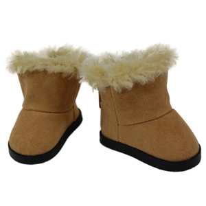 The Queen's Treasures 18" Doll Shoes Clothing Accessory for American Girl®, High Quality Sherpa Style Boot & Shoe Box