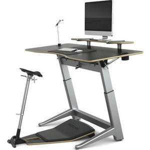 Locus Bundle Pro with Matte Black Desk/Seat, Anti-Fatigue Mat & Accessories (30 x 72")
