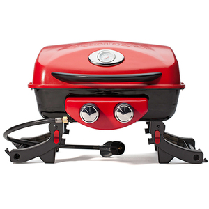 Dual Blaze Two Burner Gas Grill Red