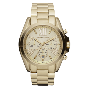 Michael Kors Bradshaw Ladies Gold-Tone Chronograph Watch