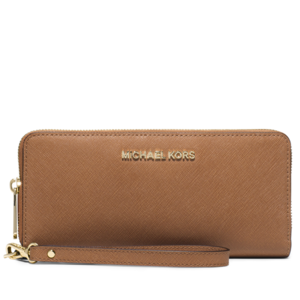 Michael Kors Jet Set Travel Leather Continental Wallet