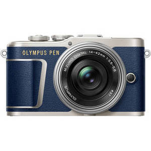 PEN E-PL9 Mirrorless Micro Four Thirds Digital Camera with 14-42mm Lens (Blue)