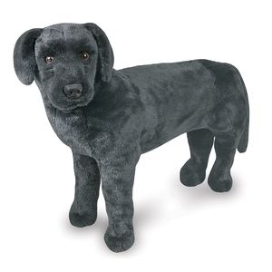 Melissa & Doug Black Lab - Plush
