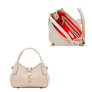 Belvedere Small Logo Lock Satchel