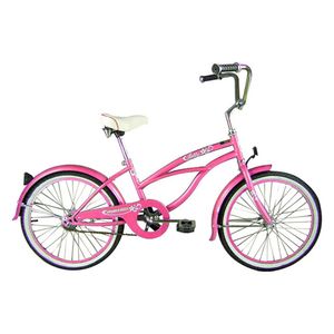 Micargi Pink Jetta Beach Cruiser Female Bike