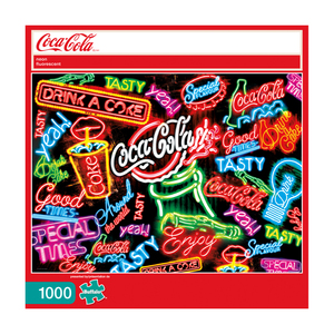 Buffalo Games & Puzzles Coca Cola - Coca-Cola Neon: 1000 Pcs