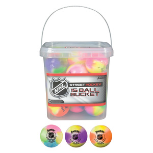 Franklin Sports NHL Extreme Color Balls/15piece Bucket