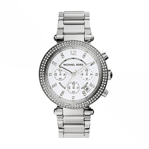 Ladies Parker Silver-Tone SS Bracelet Watch