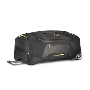 AT8 34" Wheeled Duffel Upright Black/Zest