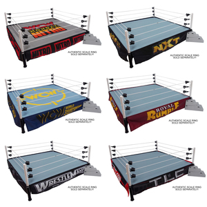 WWE PACKAGE DEAL 8 Ring Skirts / Ring Mats -  Toy Wrestling Action Figure Ringside Exclusive Playset Accessories