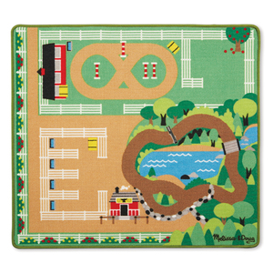 Melissa & Doug Round the Ranch Horse Rug